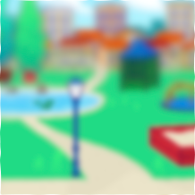 Cuadro en el que se visualiza una imagen borrosa